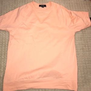 Peach Oversized Tee